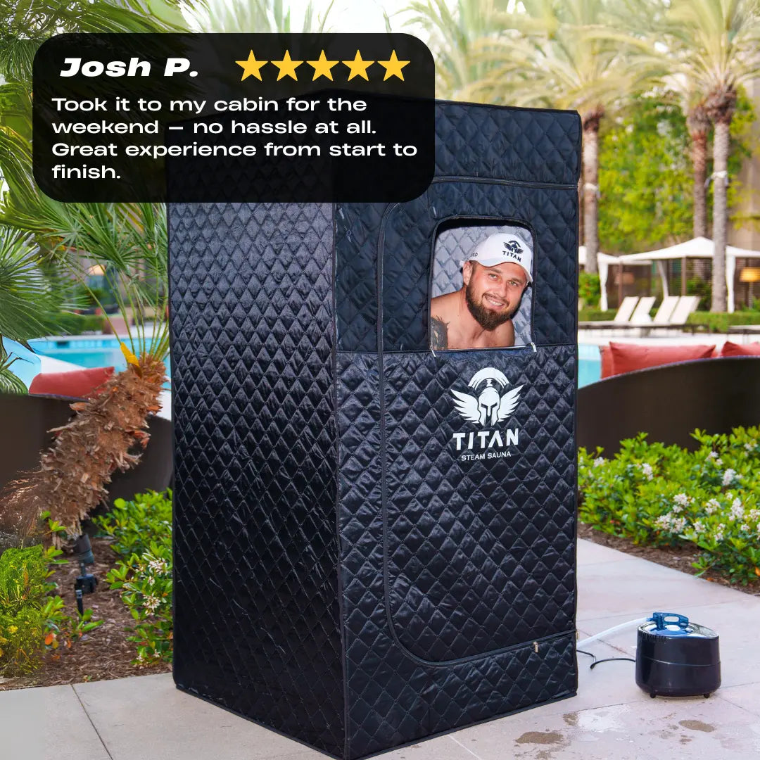Steam Sauna Titan Cold Plunge Systems