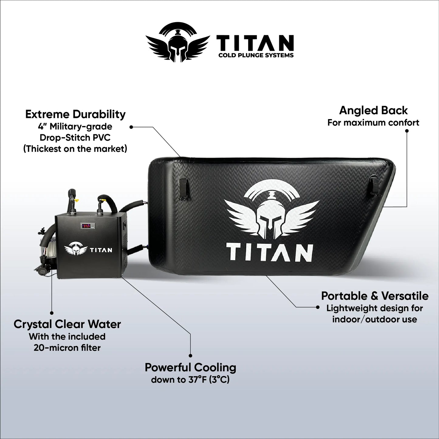 Triumph XL Titan Cold Plunge Systems