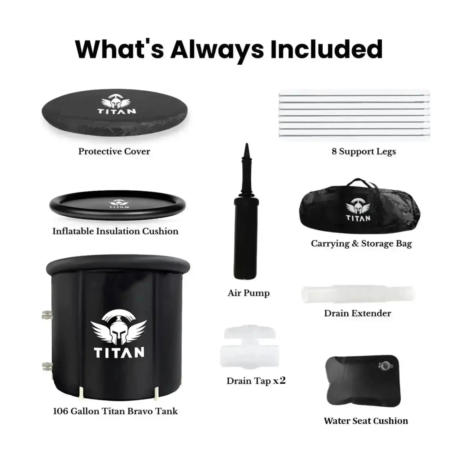 Bravo Titan Cold Plunge Systems
