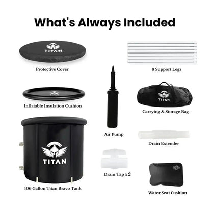 Bravo Titan Cold Plunge Systems