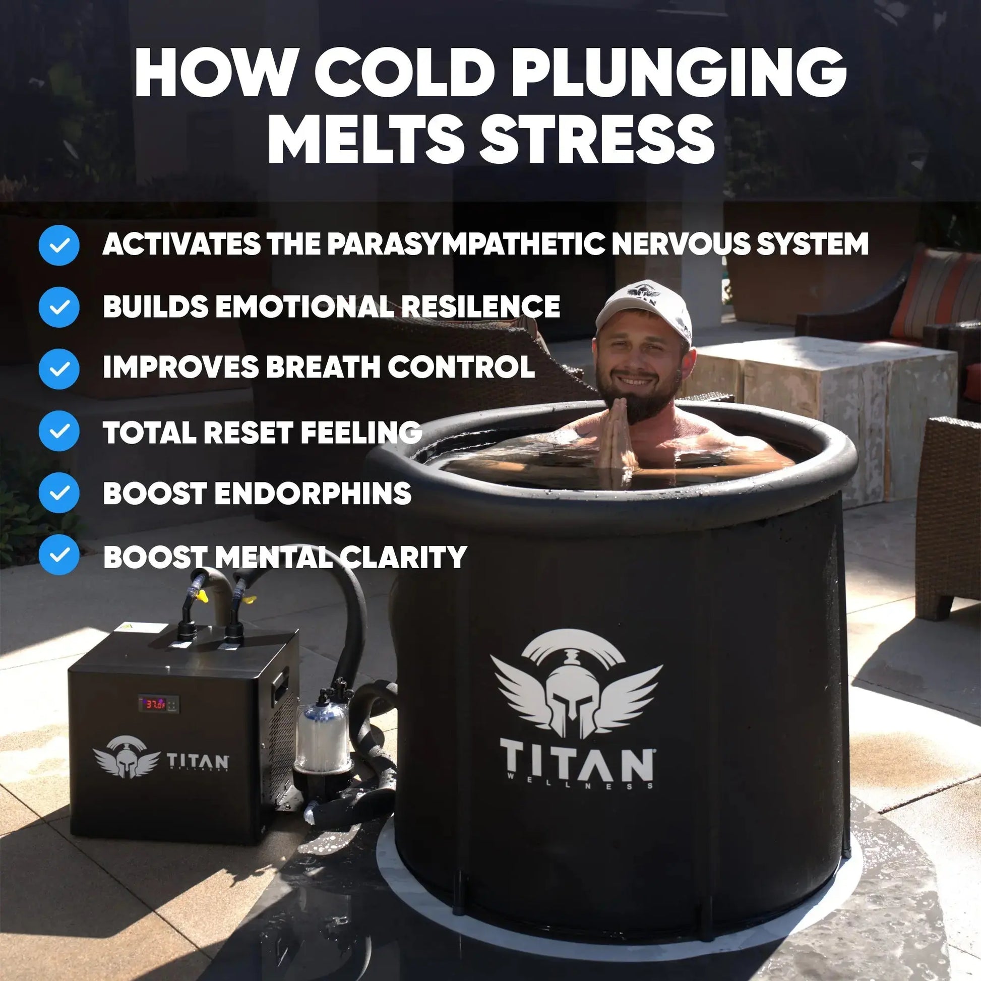 Bravo Titan Cold Plunge Systems