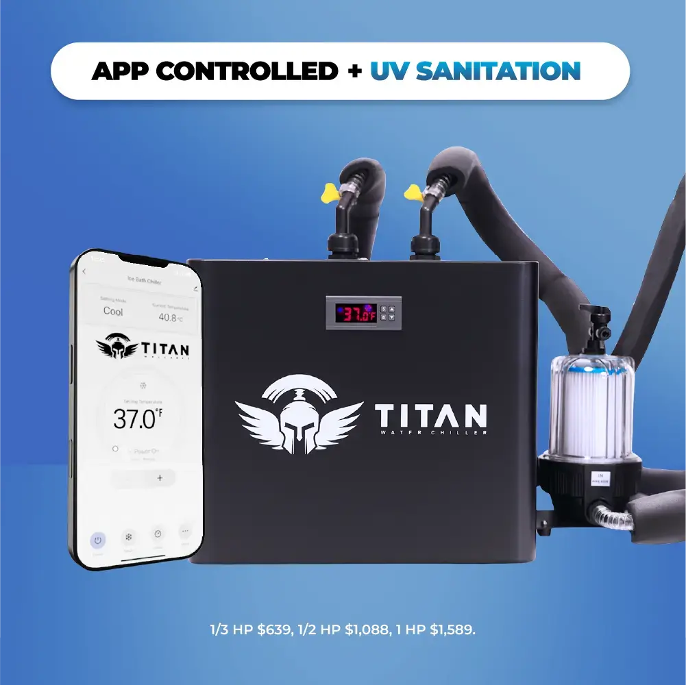 Universal Ice Bath Chiller Titan Cold Plunge Systems